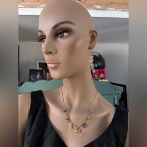 NWT Coach Charm Necklace